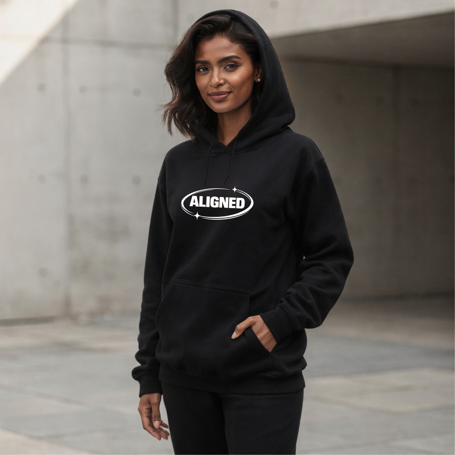Aligned – Premium Hoodie