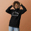 Unisex hoodie with ‘Adventure Is a Vibe’ WYV Outdoors design — WYVibe outdoor lifestyle hoodie.