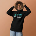 Unisex hoodie with ‘Born to WYVibe’ graphic design — WYVibe streetwear hoodie.