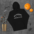 ProduUnisex hoodie with ‘Adventure Is a Vibe’ WYV Outdoors design — WYVibe outdoor lifestyle hoodie.ct mockup