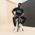 Unisex t-shirt with ‘Born to WYVibe’ lifestyle design — WYVibe premium tee.