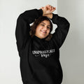 Unisex Heavy Blend hoodie with ‘Unapologetically Me’ design — WYVibe lifestyle hoodie.