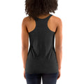 Women’s racerback tank top with ‘Progress Not Perfection’ design — WYVibe activewear.